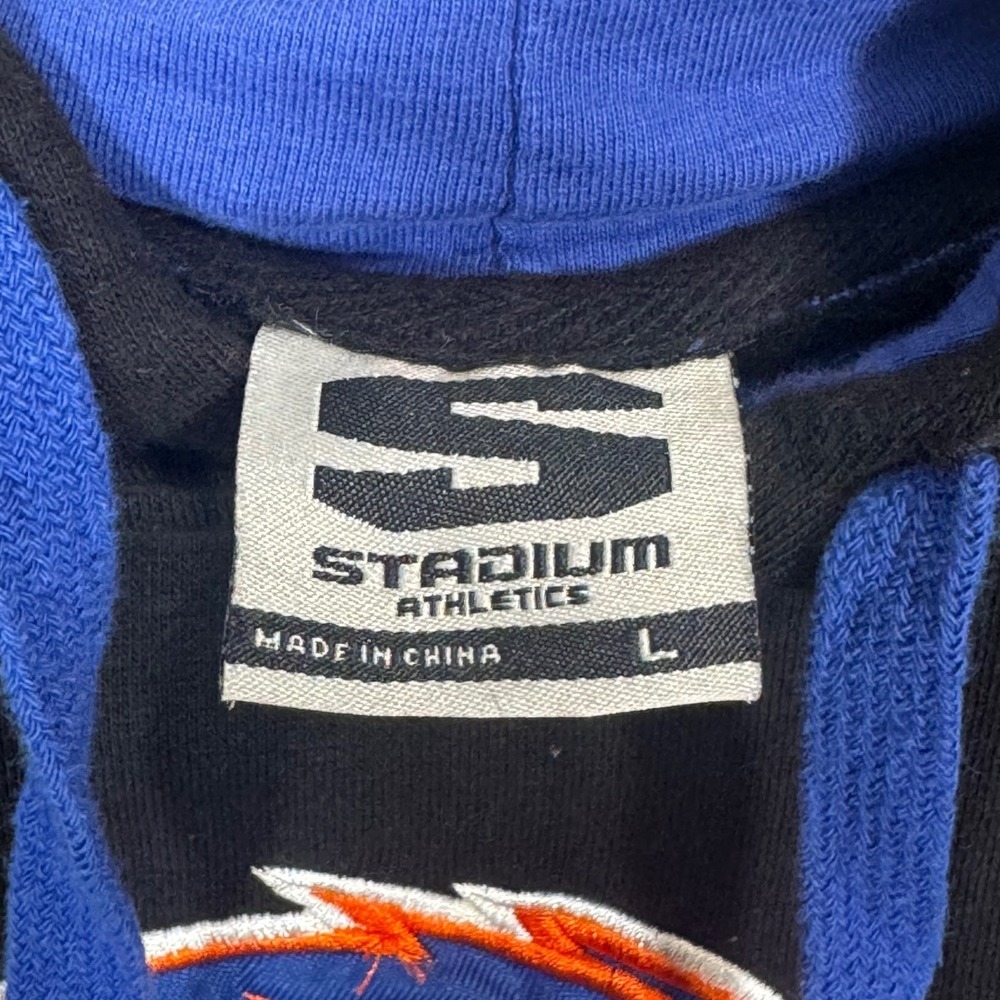 Stadium Athletics Black Boise State Broncos Hoodie Large - Picture 5 of 8
